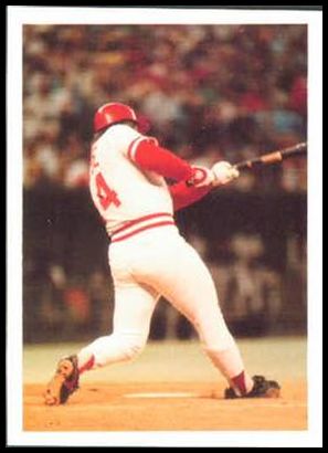 77 Pete Rose - Hit 4192 Follow thru